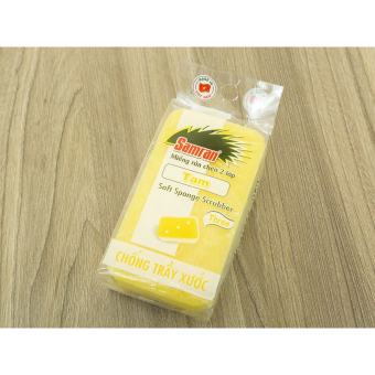 MIẾNG RỬA CHÉN 2 LỚP CHỐNG TRẦY XƯỚC OTT