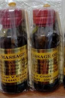 2 Dầu xoa bóp massage Huế ( 2 chai x 60ml , loại đặc biệt )