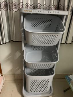 Kệ đựng đồ đa năng nhựa Việt Nhật plastic, Kệ nhựa 3 tầng đa năng