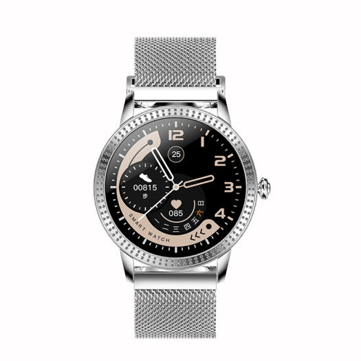 Đồng Hồ Thông Minh Uonevic CF18P Cho Nữ Đồng Hồ Thông Minh ECG IP67 Màn Hình 1.08 Inch Chống Nước Đồng Hồ Thông Minh Chu Kỳ Kinh Nguyệt Cho Ios Android