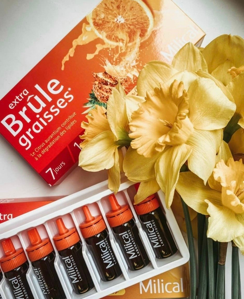Thải độc giảm cân Detox Milical Extra Brule Graisses 7 ống