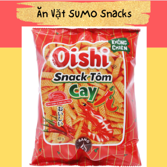 Bim Bim Snack Tôm Vị Cay Oishi 45g