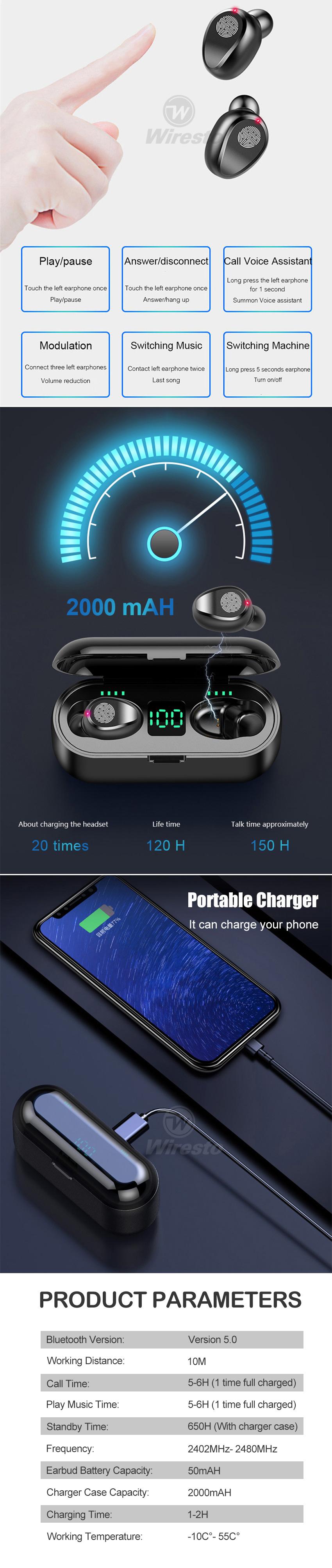 wiresto earbuds price