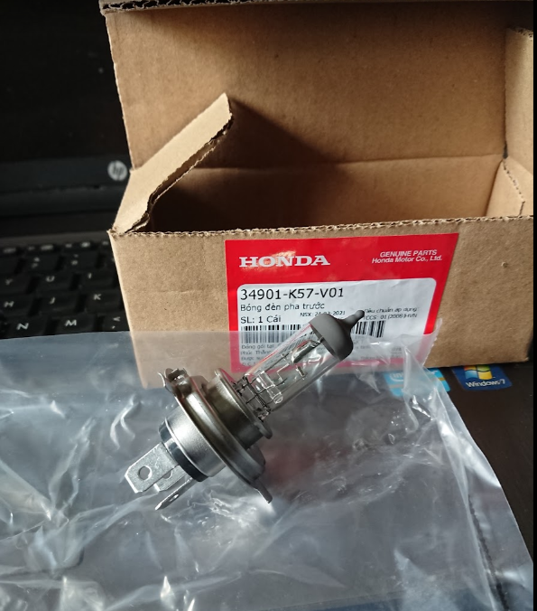 Bóng đèn trước wave rs / s110 / blade zin chính hãng honda