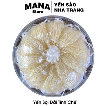 YẾN SỢI YẾN TINH CHẾ SỢI Yến Sào Nha Trang Khánh Hoà Nguyên Chất 100g MANA