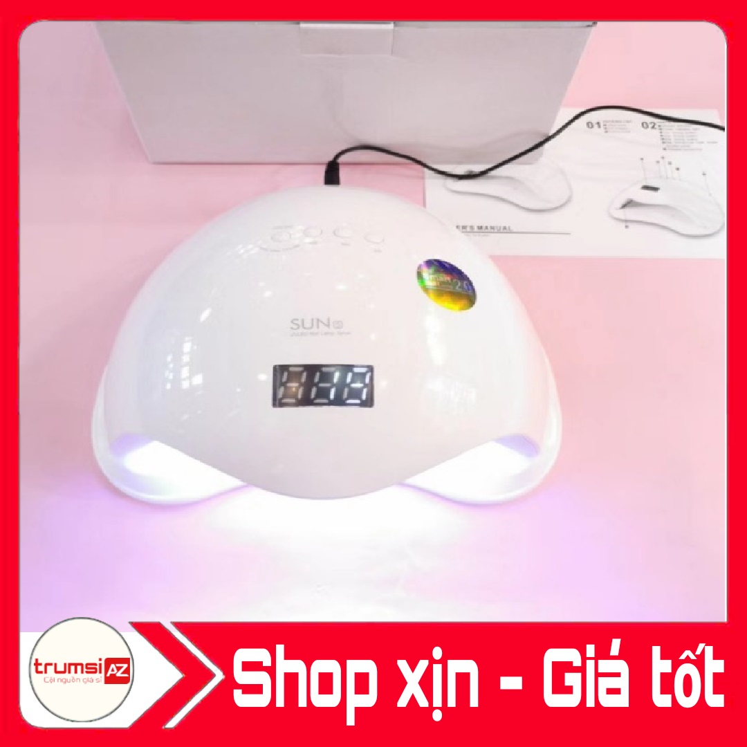 Máy hơ khô sơn gel móng tay đèn led uv 48w nhanh khô móng - đèn sấy khô móng chuyên dùng cho nail