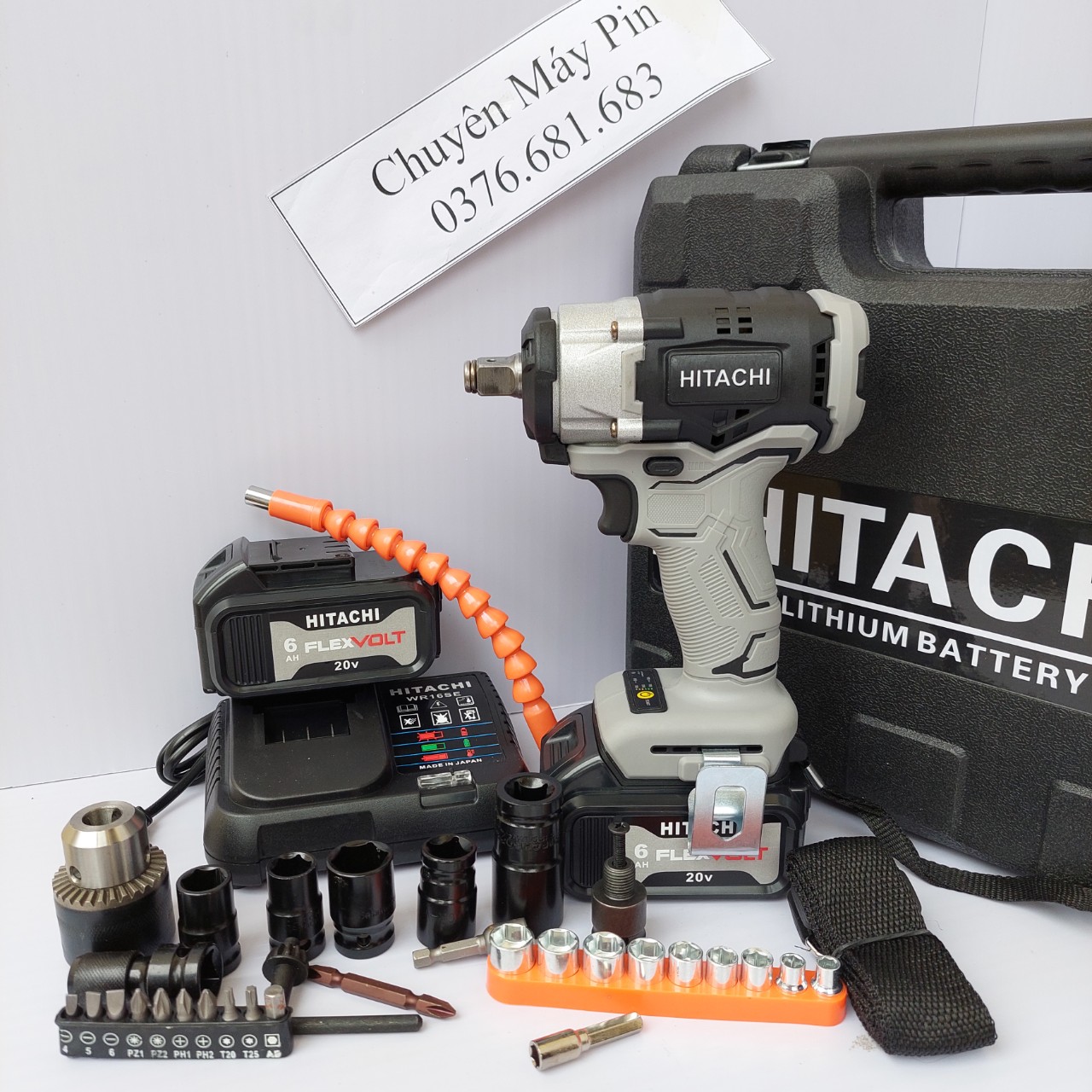 Siết bulong hitachi 20v công nghệ mới 2022