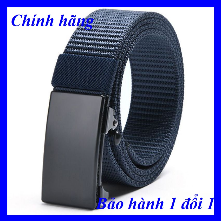 [SIÊU HOT] Thắt lưng nam, Dây nịt nam vải dù, vải bố, siêu bền, chắc chắn, Thắt lưng khóa lăn tự động, không bong tróc
