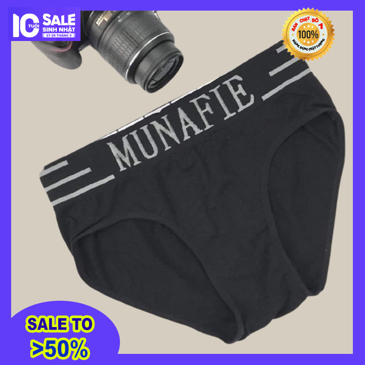 - quần lót cotton munafie xuất nhật - quần ship chéo nam munafie - quần sịp tam giác nam - quần lót tam giác nam