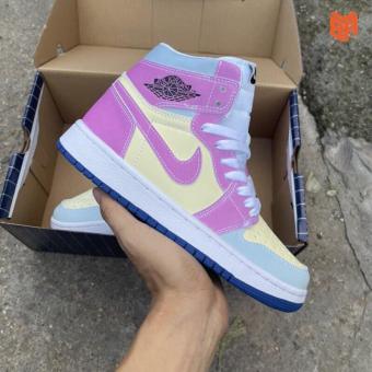Giày thể thao Jordan 1 HIGH đôi màu tia UV [FullBox + Tặng dây] Giày sneaker JD nam nữ cao cổ đôi màu bằng tia UV hàng mới về