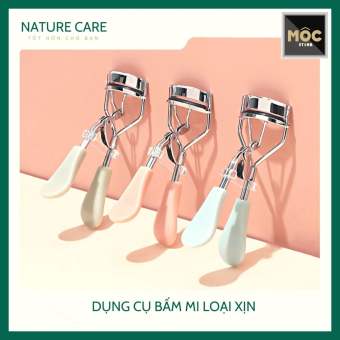 Bấm mi loại xịn, tặng miếng đệm silicon, dụng cụ bấm mi có đệm silicon giúp mi cong tự nhiên và chống gãy mi, kẹp bấm mi mắt siêu cong loại 1 có hộp, mocstore, dụng cụ trang điểm