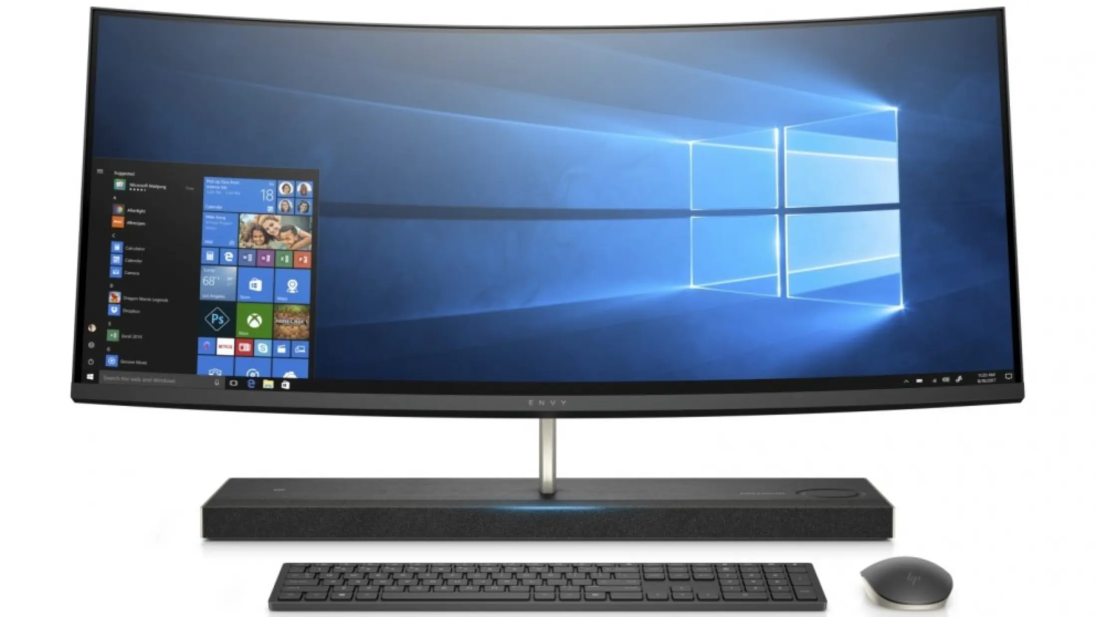 hp envy all in one curved 34