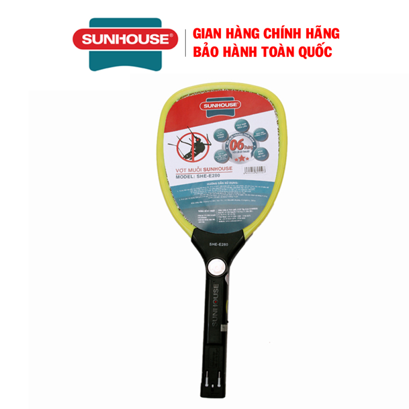 Vợt muỗi sunhouse - she-e350 chính hãng cao cấp