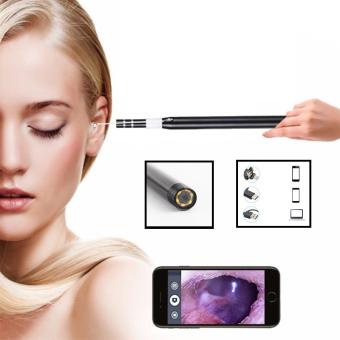 Thiết Bị Nội Soi Tai Mũi Họng - Camera Rõ Nét - Bộ Lấy Ráy Tai Có Đèn - Camera Mini - Camera Nội Soi Tặng Kèm Bộ Đầu Lấy Ráy Tai, Soi Tai Mũi Họng Chuyên Dùng Trong Gia Đình