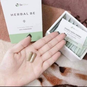 Trà Giảm tăng cân Slim Be - Be Alive Cường Anh Mẫu Mới ( Hộp 30 Viên) - Kèm thẻ Bảo Hành-cam kết chính hãng