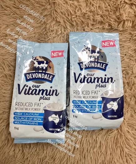Sữa Devondale vitamin plus 1kg