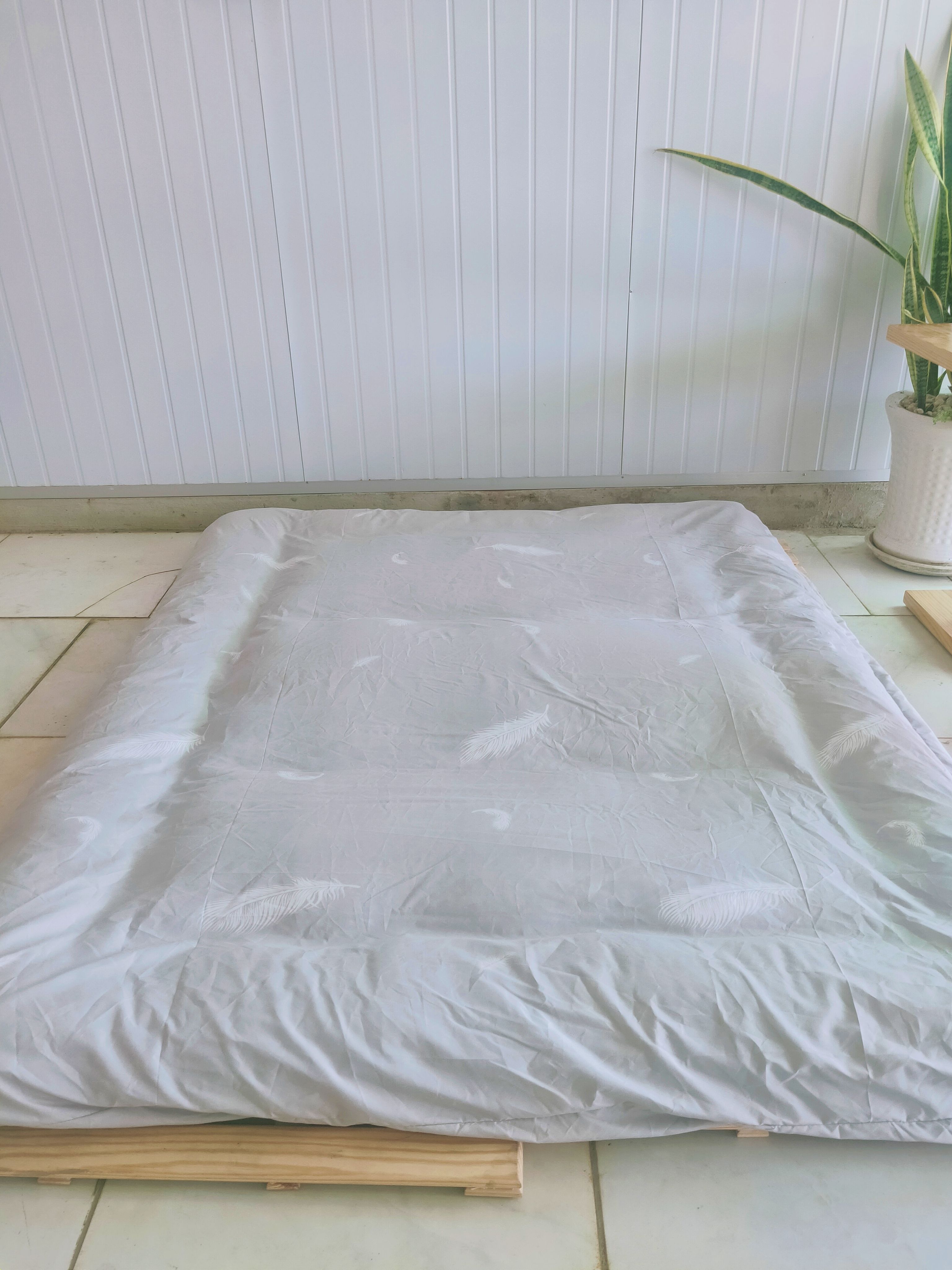 Combo nệm topper xuất nhật nệm gấp + áo nệm giá sốc bất ngờ