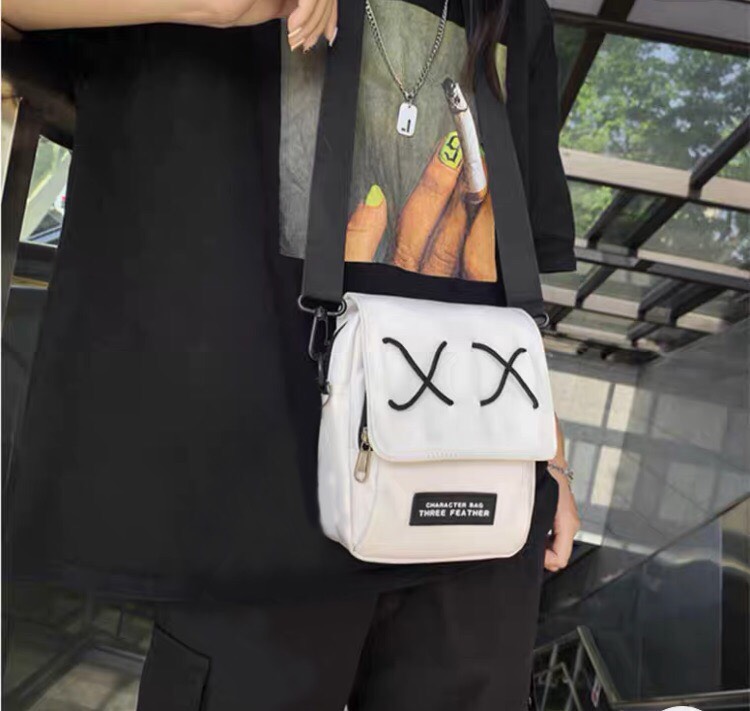 Túi đeo chéo unisex thời trang cá tính, túi đeo chéo nam nữ đi chơi chất canvas , dây đeo bằng dù bền chắc
