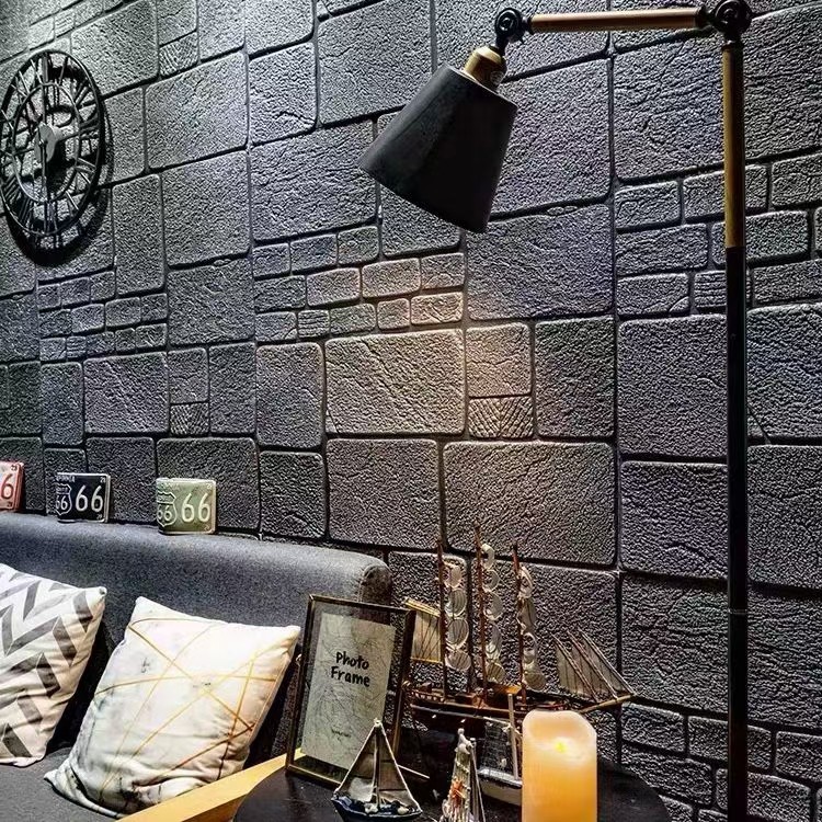 Xốp dán tường vân bê tông cực đẹp. khổ lớn 70x70cm