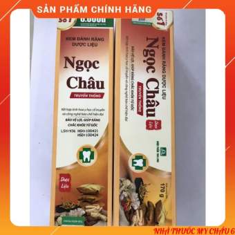 Kem đánh răng dược liệu Ngọc Châu 100g, 170g