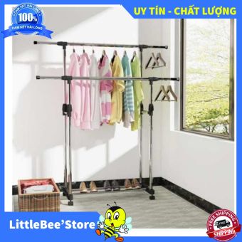 Giàn Phơi Quần Áo ,  Giàn Phơi Thông Minh ,Giá Phơi Quần Áo ,Giàn Phơi , Sào Phơi Đồ Thông Minh - Chọn Mua SÀO PHƠI QUẦN ÁO INOX CÓ BÁNH XE ĐẨY Rất Chắc Chắn - Loại Dày, Cứng Cáp (Hàng Tốt, Thiết Kế Mới)