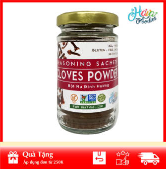 Bột Nụ Đinh Hương Thương Hiệu Hava Foodies Hủ 50g – Cloves Powder