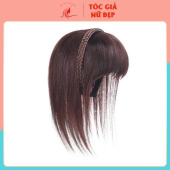 Tóc giả che hói kèm băng đô tóc 25cm