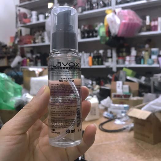 Tinh Dầu Dưỡng Tóc siêu mềm mượt chống rối tóc LAVOX 80ML