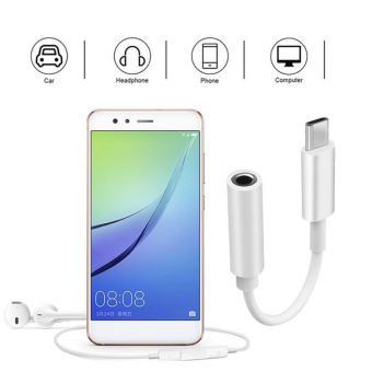 Cáp chuyển cổng Type C sang chân 3.5mm cắm tai nghe, dây Jack chuyển đổi tai nghe samsung sang chân type tiện lợi