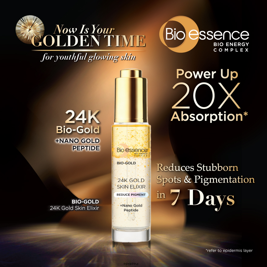 NEW Nano Gold Peptide* BIO ESSENCE Bio-Gold 24K Gold Eye