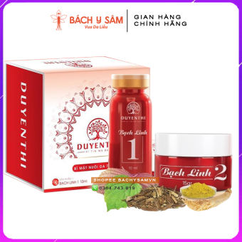 Cấy Kim Nanotech Duyên Thị Bách Y Sâm - Bộ Sản Phẩm Bạch Linh 12