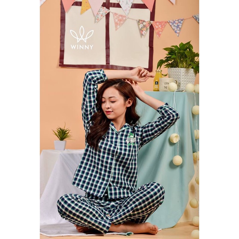 Bộ đồ mặc nhà thu đông nữ winny ww369019 size m