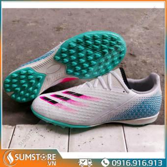 Giày Đá Banh Nam Nữ Thể Thao Winbro Cổ Cao Trắng Ngọc X21 - Giày Đá Bóng TF Cao Cấp