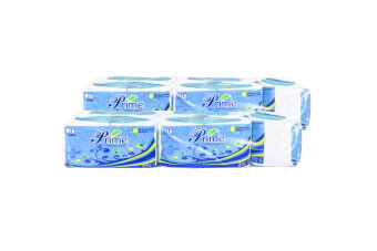 GIẤY VỆ SINH PRIME ĐÔI 2 LỚP (0,6KG) CÓ LÕI  - COMBO 2 DÂY