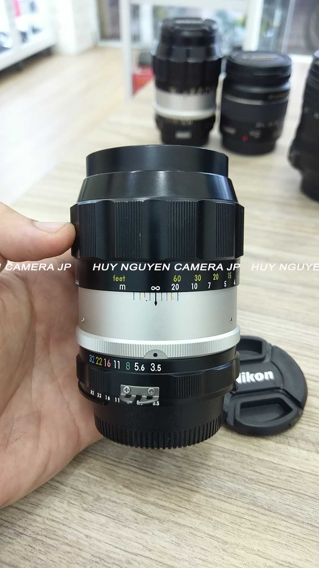 ỐNG KÍNH NIKON 135 F3.5 Q.C AI'D VÀ NON AI