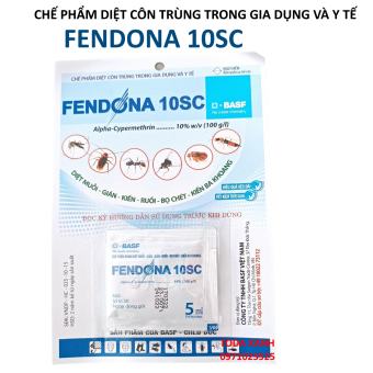 DIỆT MUỖI, GIÁN, KIẾN, RUỒI, BỌ CHÉT, KIẾN BA KHOANG FENDONA 10SC 5ML