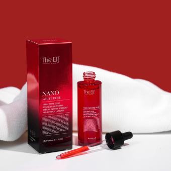 Serum truyền trắng mờ thâm sẹo The Elf Nano white dose Thái Lan