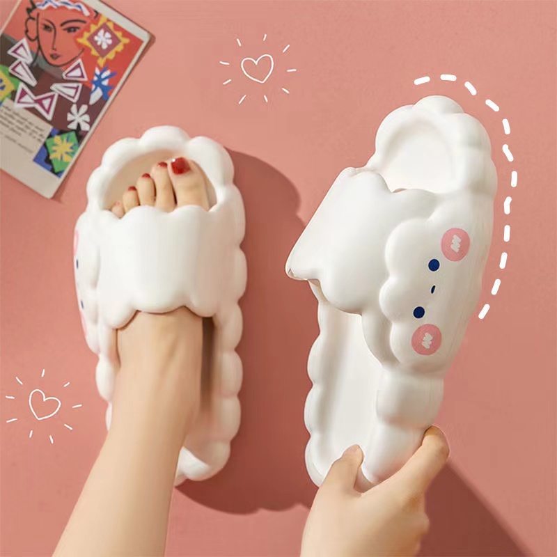 Dép đi trong nhà hình đám mây dễ thương thời trang mùa hè dành cho cặp đôi đủ size 36-41 VYVY