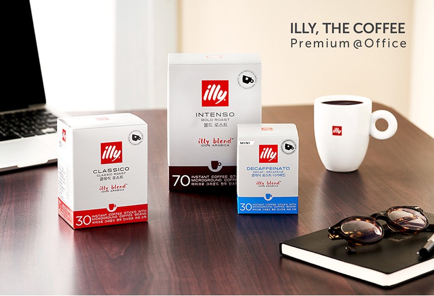 Cà phê gói illy size regular hộp 30 gói/ 일리 인스턴트 스틱커피 레귤러 30입