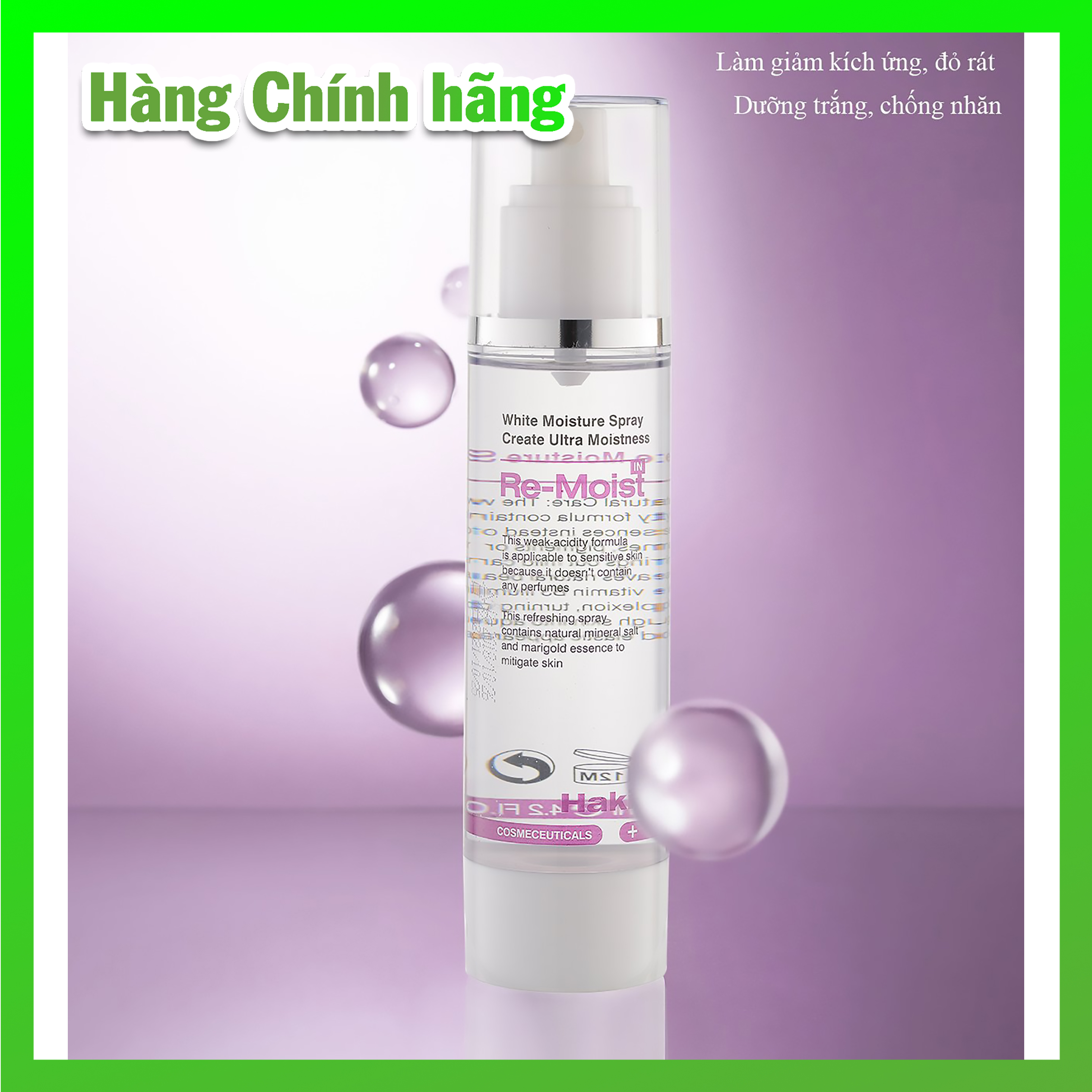 Xịt Khoáng Dưỡng Ẩm Hakii