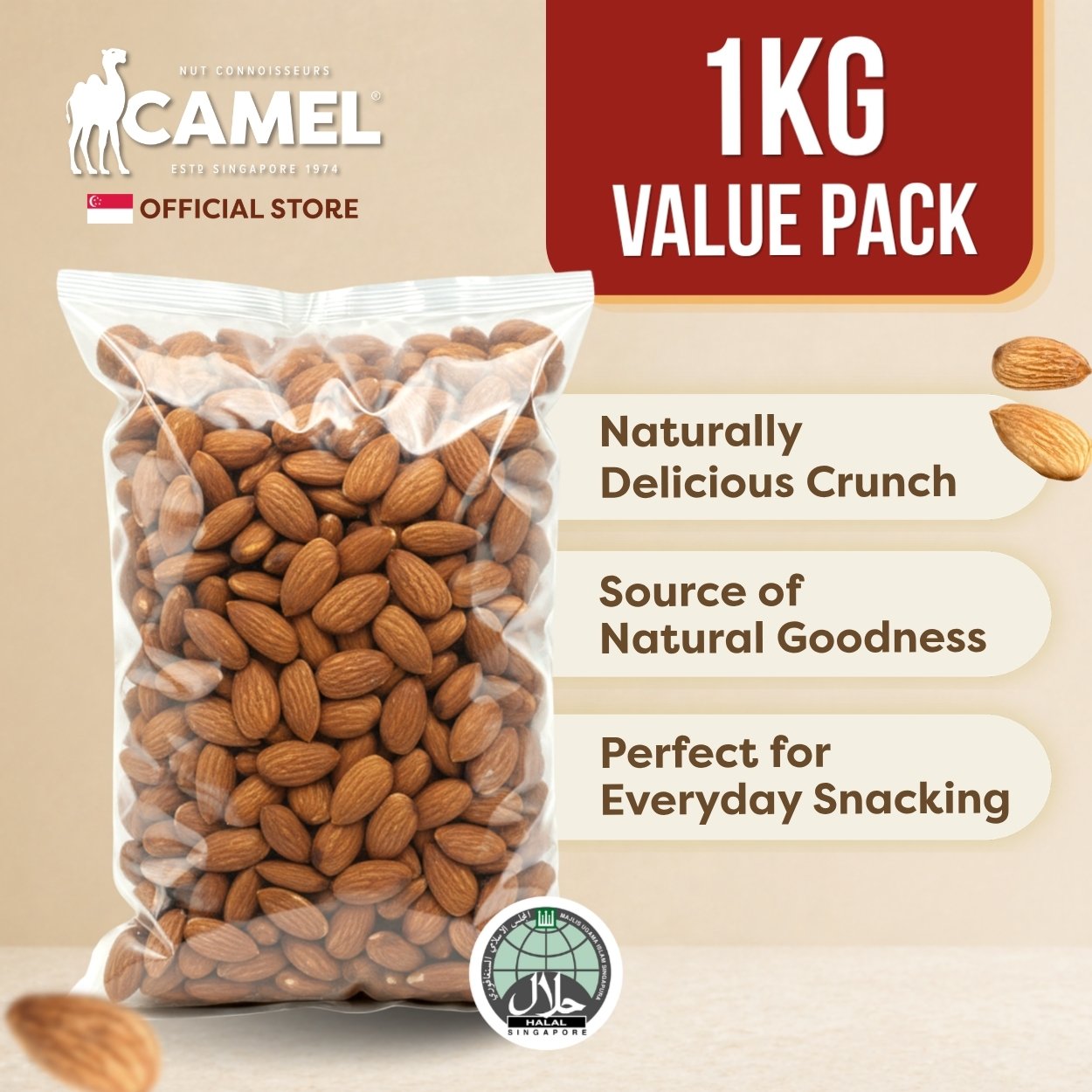 Camel Nuts Adenishiki 1kg – Halal Premium Japanese Snack Mix with