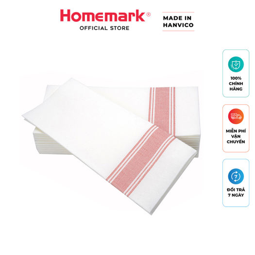 Khăn ăn nhà hàng, khách sạn HANVICO 100% cotton cao cấp chuẩn 5 sao
