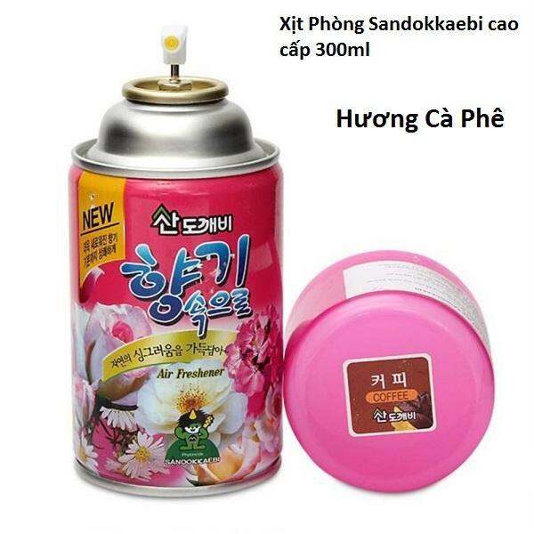 Bình xịt khử mùi thơm phòng Hàn Quốc cao cấp Sandokkaebi 300ml GT768