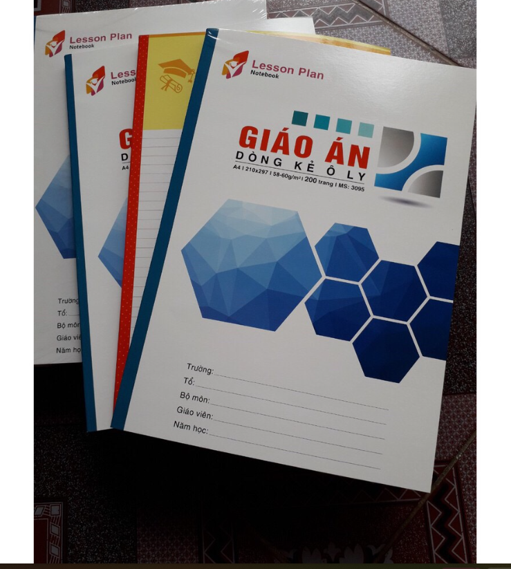 Vở giáo án ô ly a4 hải tiến