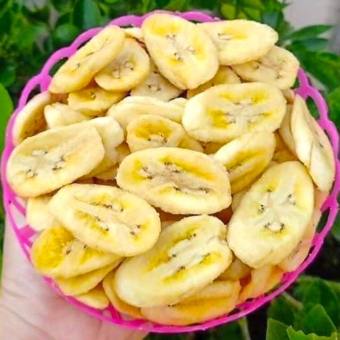 COMBO 2KG CHUỐI SẤY NGUYÊN CÁNH XUẤT KHẨU GIÒN TAN