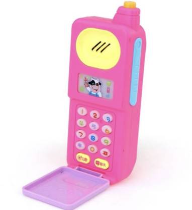 Musical Mobile Phone For Kids, Toy For Kids, Educational Toys For Kids 3+ Years/Boys/Girls-1 Unit (Random Color)