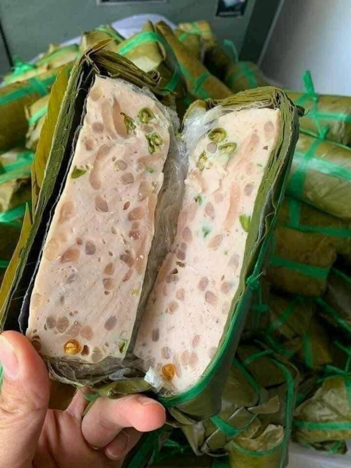 Chả lụa bì ớt sim xanh 500g