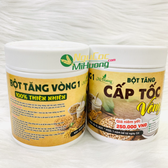 Bột Mầm Đậu Nành Tăng Vòng 1 Ngũ Cốc Mị Hương. Tăng Ngay Chỉ Sau 1 Hộp (Tặng Kèm Quà)