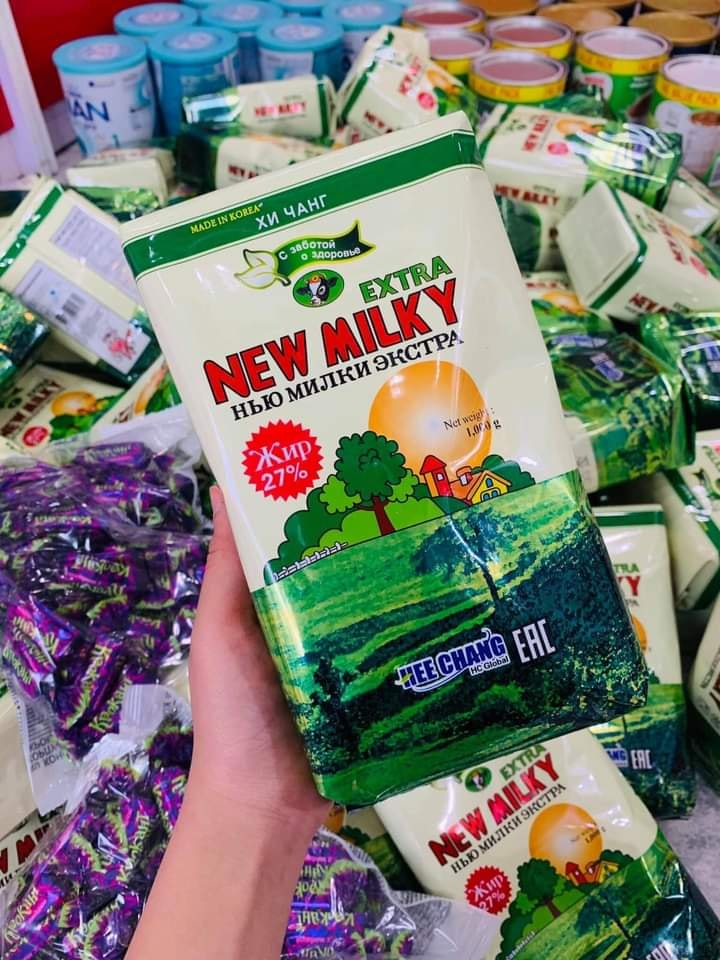 Sữa béo nga new milky extra tăng cân - sữa bột extra new milky nga túi 1kg