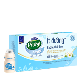 2 Thùng Sữa chua uống Probi Ít Đường chai x 65ml - 50 chai/Thùng